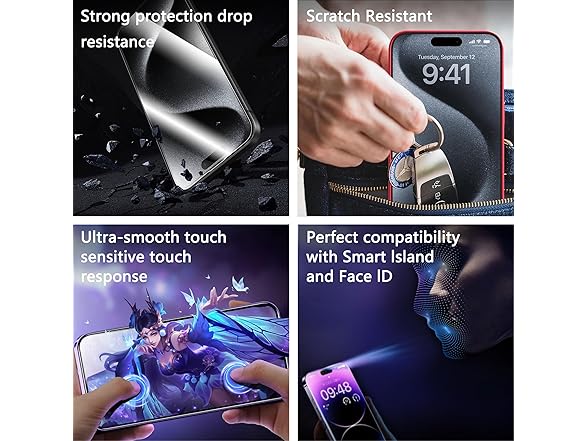 CHISHA 2-Pack Screen Protector