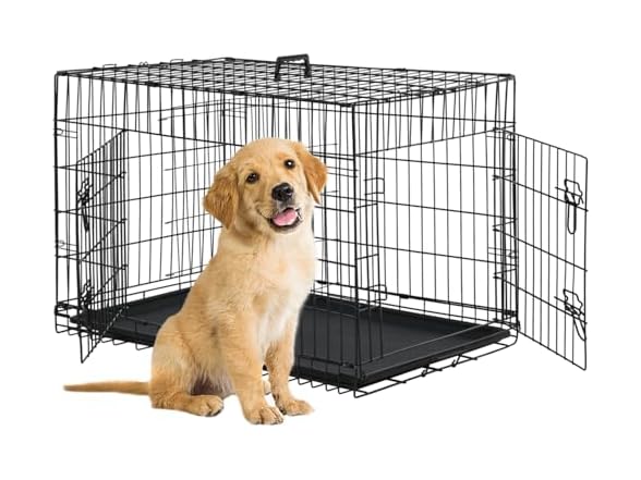 BestPet | Dog Crate | 24" | Black | Foldable