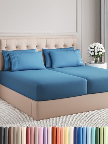 7 Piece Breathable & Cooling Sheet Set