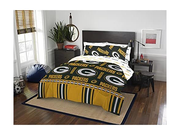 NFL Packers Bed Bag Set (Twin & Full)