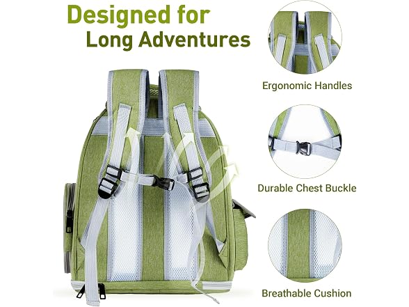 Pawstrip Cat Backpack Carrier Clear