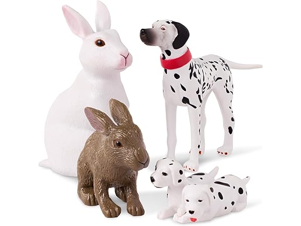 Terra by Battat Toy Farm Animals Set