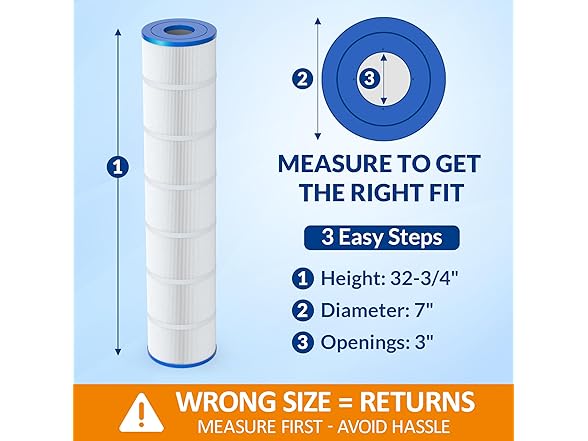Swimara Upgraded 5oz C5030 Pool Filter Cartridges, Compatibl (Open Box)