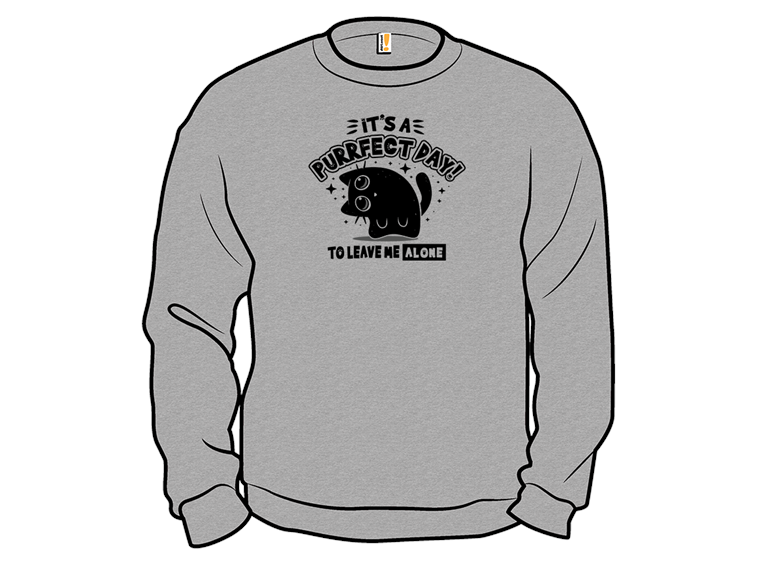 Its A Purrfect Day To Leave Me Alone