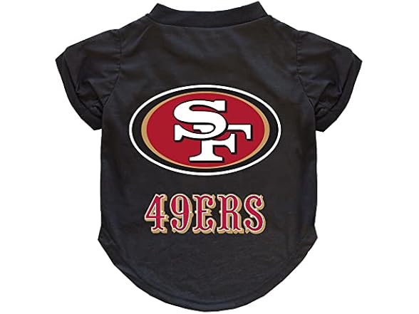 NFL 49ers Pet T-Shirt, XS