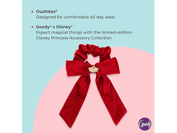 GOODY Ouchless XL Scrunchie Bow - Belle