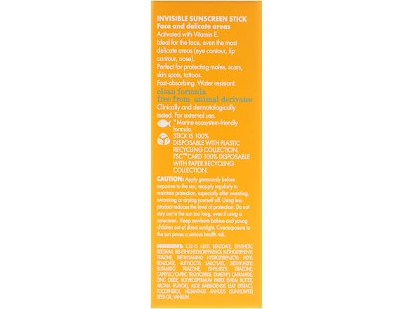 Pupa Milano Invisible Sunscreen Stick SPF 50 Plus