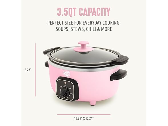 GreenLife 3.5QT Slow Cooker