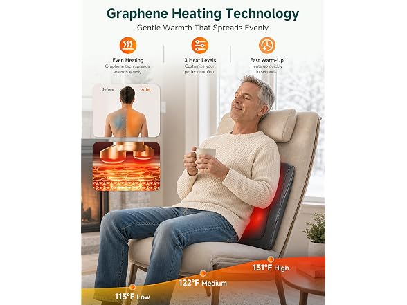 4D Shiatsu Neck & Back Massager