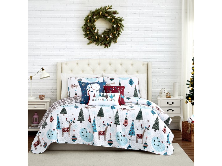 Southshore 6pc Christmas Quilt Set - Gallery 21