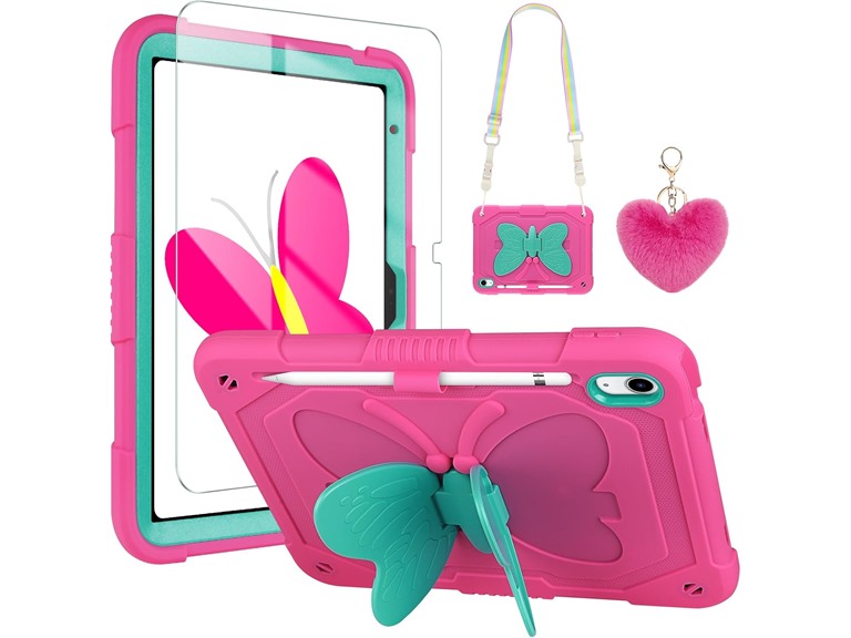 WESADN for iPad 10th Generation Girls Case for iPad