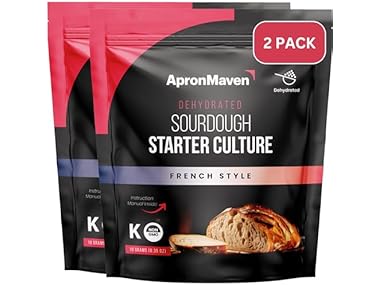 $15.99, Was $24.99, 36% Off! 2Pk Premium Sourdough Starter- French Style dealfomo