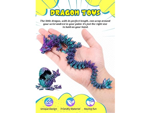 OKYUK 3D Printed Dragon Egg
