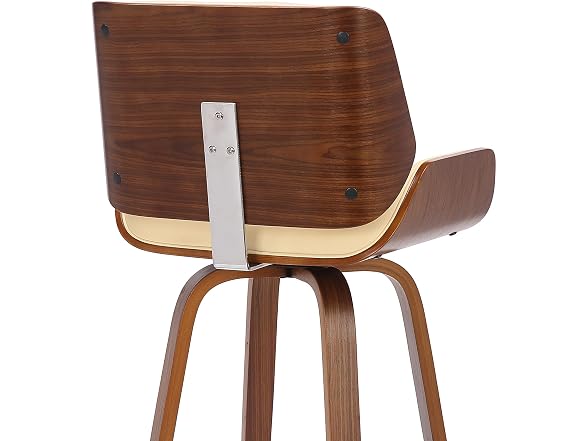 Armen Living Tyler 26" Counter Height Swivel Stool