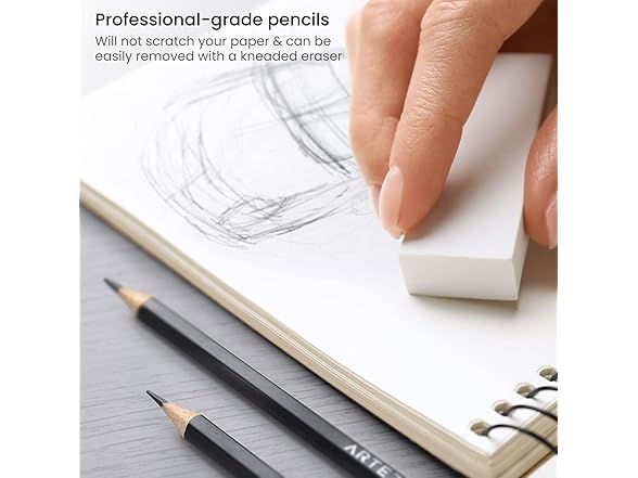 ARTEZA Drawing Pencils, Medium Hardness