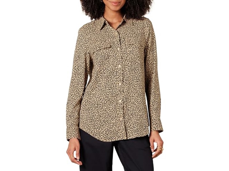 Amazon Essentials Women Relaxed-fit Pocket Shirt - Gallery 8