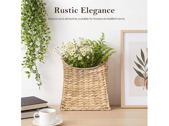 Woven Hanging Basket,Wicker Hanging