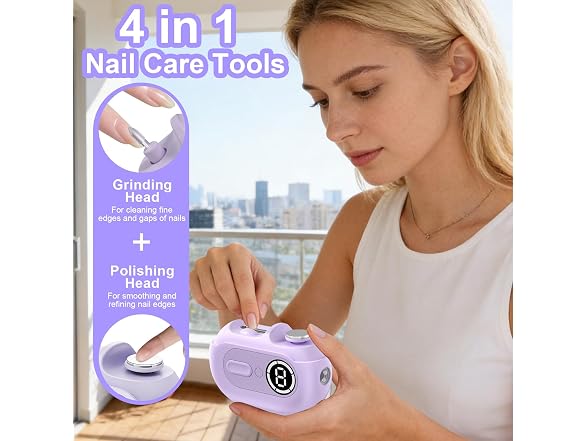 4-in-1 Electric Nail Clipper