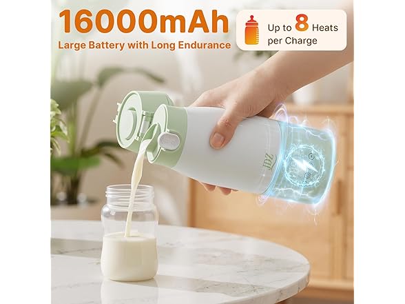 JDZ Portable Baby Bottle Warmer