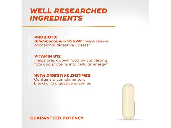 Align Probiotic Bloating Relief + Food Digestion