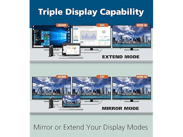 Diamond Triple Display 4K Universal Docking Station