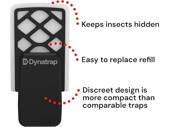 Dynatrap DT3007 Indoor Plug-in Fly Trap