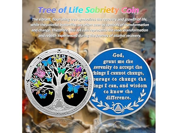 IELCJJ  Vintage 2 Month Sobriety Coin