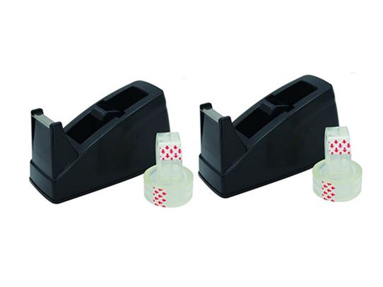 Tape Dispenser with 10 Rolls (Pack of 2)
