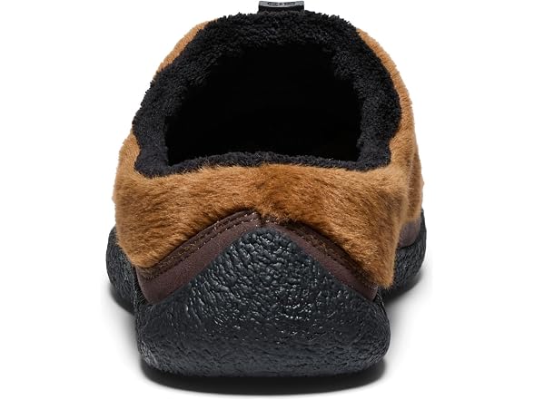 KEEN Men's Howser 3 Slide Comfy Durable Slippers, Bison/Black, 9.5