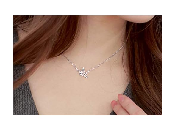 Hundred papercrane Friendship Necklace 4 Set