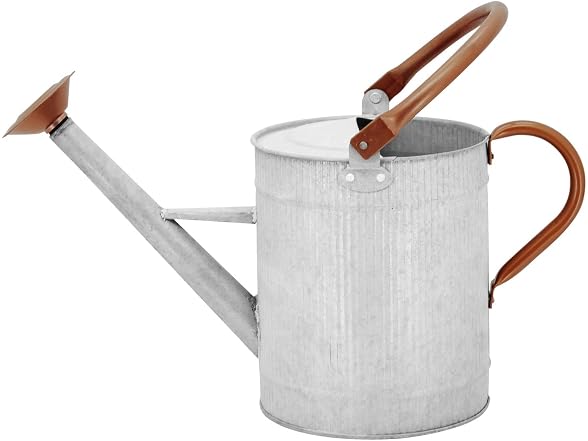 HORTICAN 1 Gallon Metal Watering Can