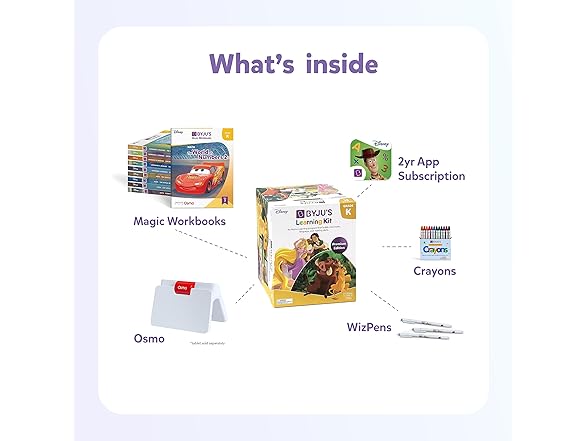 BYJU’S Learning Kit: Disney, Kindergarten Premium Edition