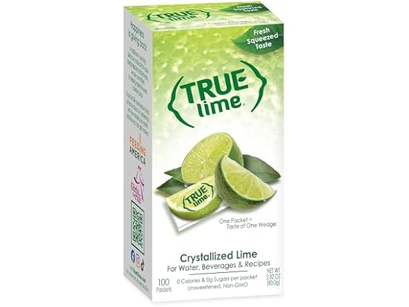 True Lime 100ct (Pack of 1) - Water Enhancer