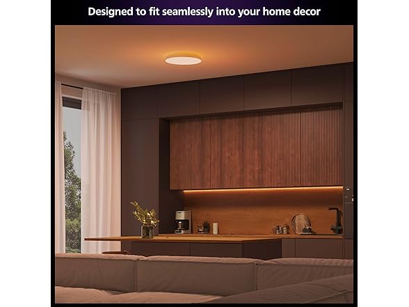 Philips Hue Datura Smart Ceiling Panel 2.49" x 22.60"