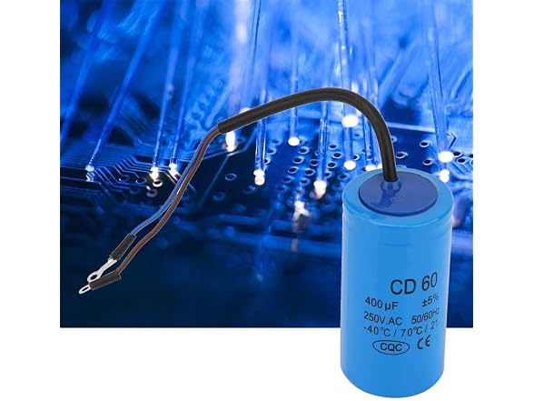 Walfront CD60 Motor Capacitor Round Motor 50/60Hz