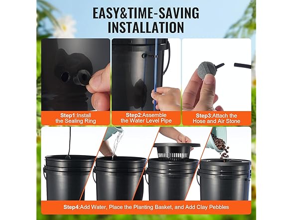 VEVOR DWC Hydroponics Grow System