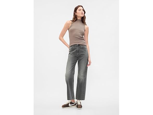 GAP Women Sleeveless Mockneck Tank
