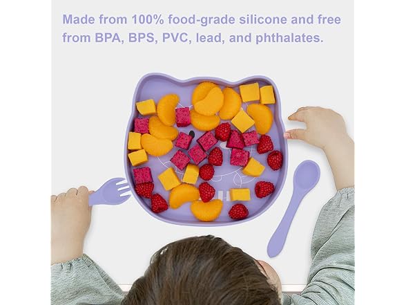 BabyX Baby Silicone Feeder Set, 3-pcs