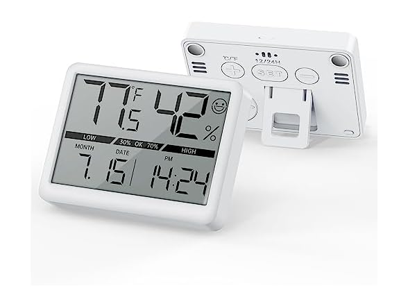 Deeyaple Humidity Meter Thermometer