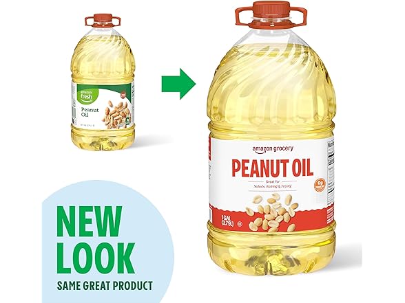 Amazon Grocery Amazon Peanut Oil 128oz Grocery