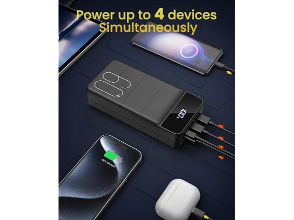 RONEGN 60000mAh Portable Power Bank