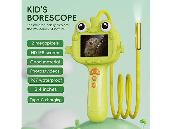 Kids Borescope STEM Camera Toy 3+ Years