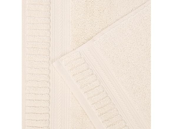 Superior 6PC Venice Zero Twist Cotton Towels