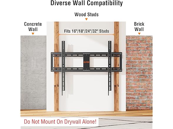 ELIVED Heavy Duty TV Mount | 50-100"