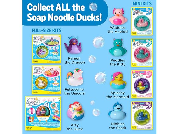 Creativity for Kids Soap Noodles Dragon’s Dinner Bath Set