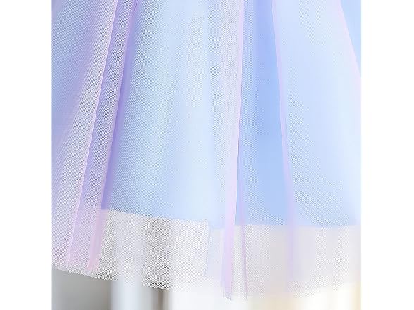 Ttyaovo (2-3T) Flower Girl Tulle Birthday Dress