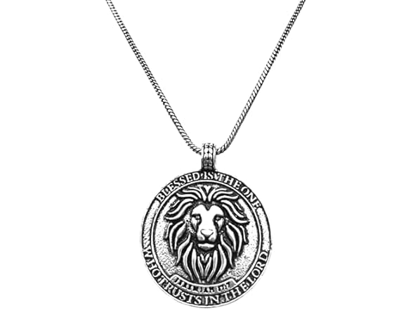 GUAAFA Bible Verse & Lion Pendant Necklaces