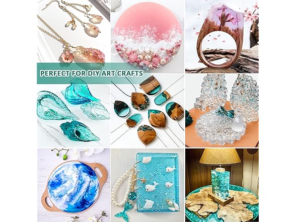 KHKD RESIN Crystal Clear Epoxy Resin Kit