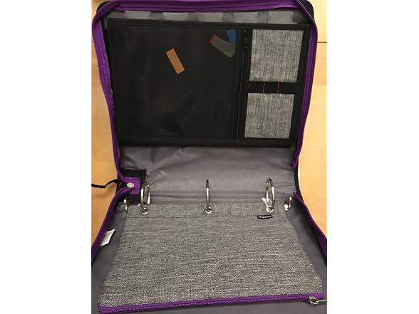 Five Star 605 Sheet 2" Ring Zipper Binder Teal
