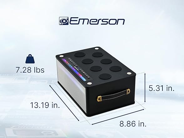 Emerson EDS-1000 Bluetooth Party Speaker